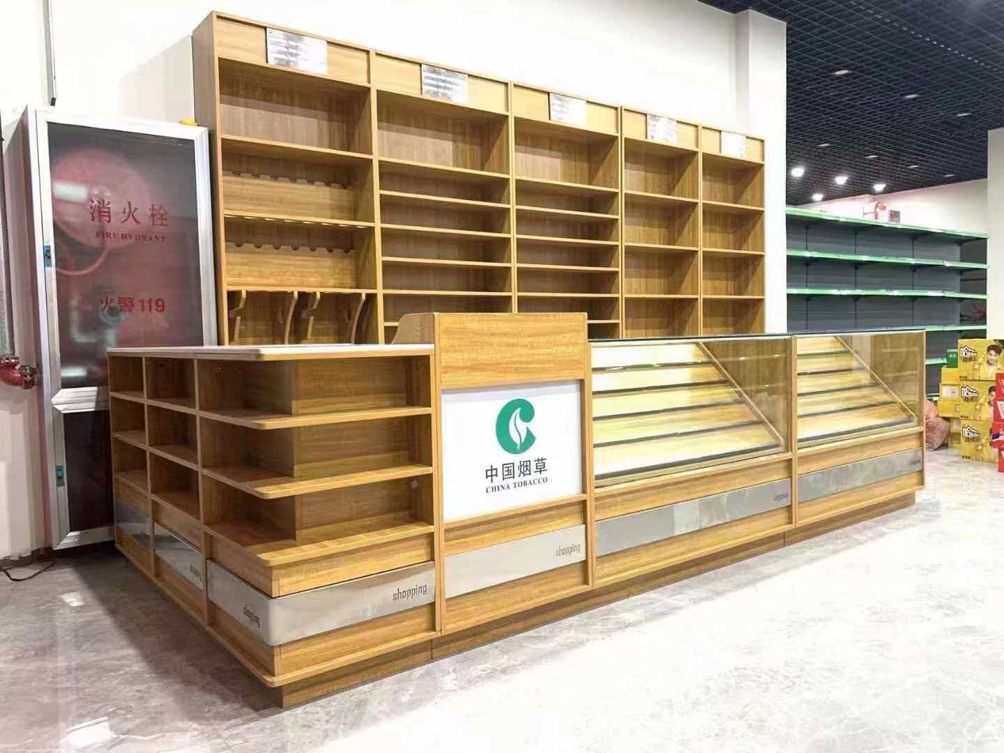 丹东市烟酒柜零食货架 - 方案